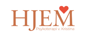 HJEM Psykoterapi v. Kristina Gersbøll logo med hjerte – psykoterapeut i Hirtshals, terapi og mental sundhed