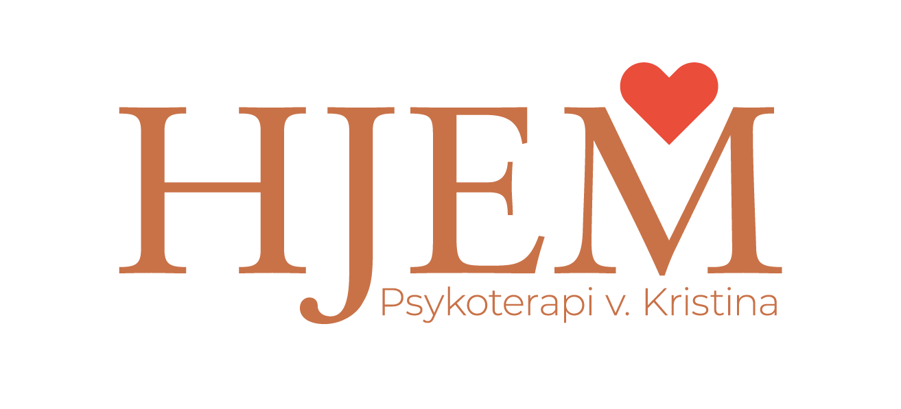 HJEM Psykoterapi v. Kristina Gersbøll logo med hjerte – psykoterapeut i Hirtshals, terapi og mental sundhed